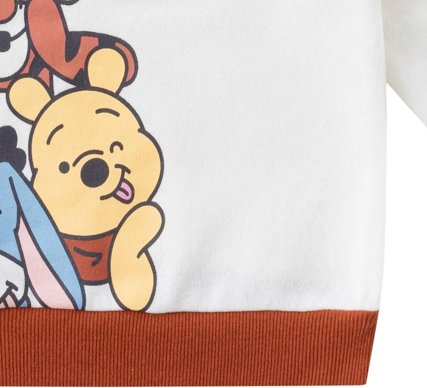 Disney Winnie The Pooh 2 Piece Baby Boys Fleece Sweatshirt and Pants Set for Infant