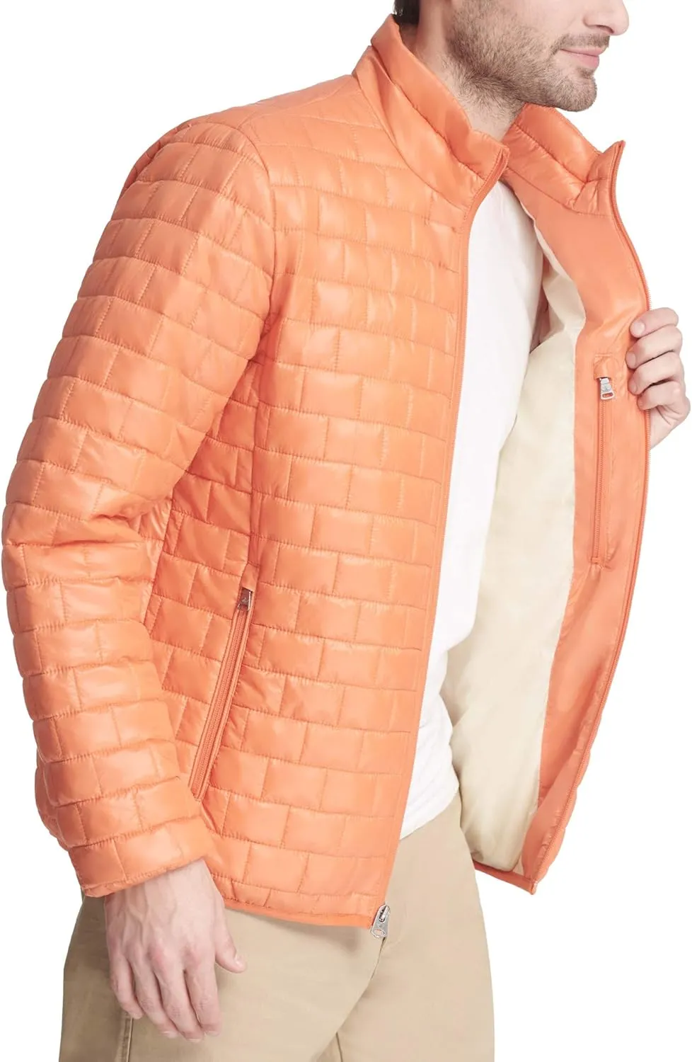 Dockers mens Lightweight Ultra Loft Quilted Packable Jacket (Regular and Big & Tall)