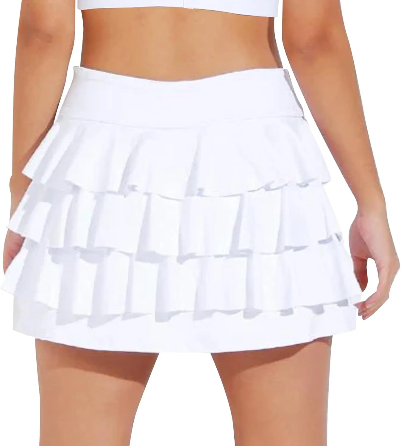 Dona Jo Shakira Skort for Women - Athletic Golf Skirt with Shorts & Pockets - Comfortable Active Wear for Tennis or Any Sport