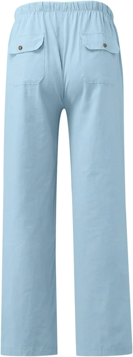 Dress Trousers for Men Mens Cargo Work Trouser Mens Cargo Trousers Cotton Slim Fit Chinos Men's Fleece Sweatpants