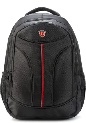 DUKAP CRUISER Executive Travel Backpack with 15.6-inch Laptop Pouch | Comfortable Carrying with Reinforced Straps, Water Resistant and Heavy-Duty Bag | Black