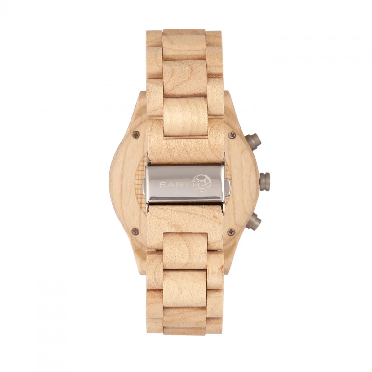 Earth Wood Castillo Bracelet Watch w/Date