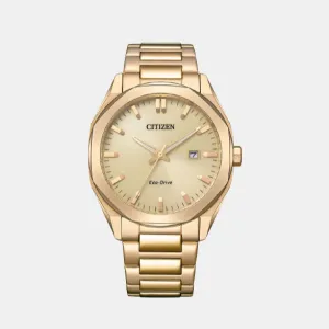 Eco-Drive Men Analog Stainless Steel Watch BM7603-82P