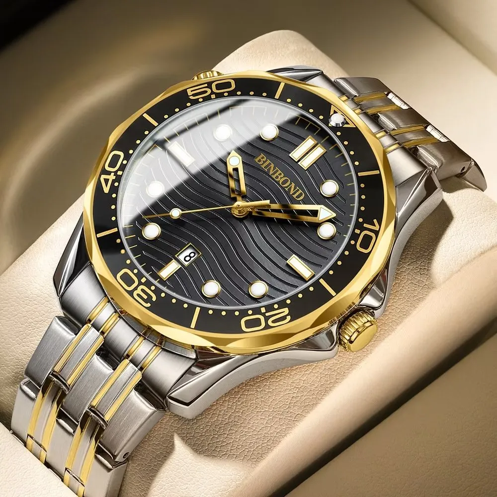 Elegant Quartz T35 Round Men's Luxury Watch