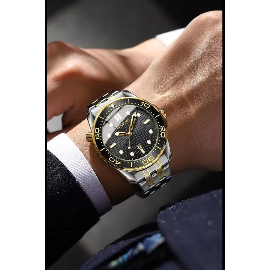 Elegant Quartz T35 Round Men's Luxury Watch