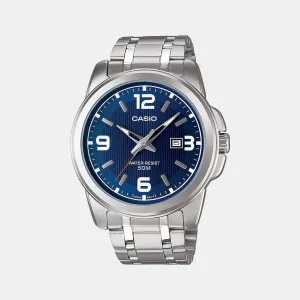 Enticer Men's Analog Stainless Steel Watch A551 - MTP-1314D-2AVDF