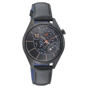 Fastrack, Women’s  Watch Analog, Black Dial Leather Band, 6193NL01