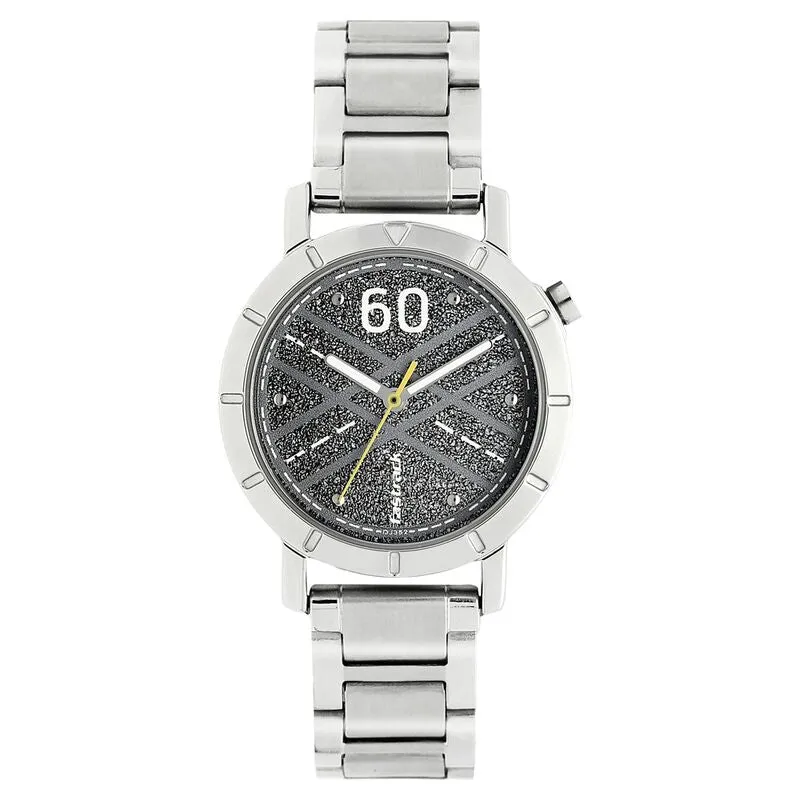 Fastrack, Women’s  Watch Analog, Grey Dial Stainless Steel Strap, 6112SM03