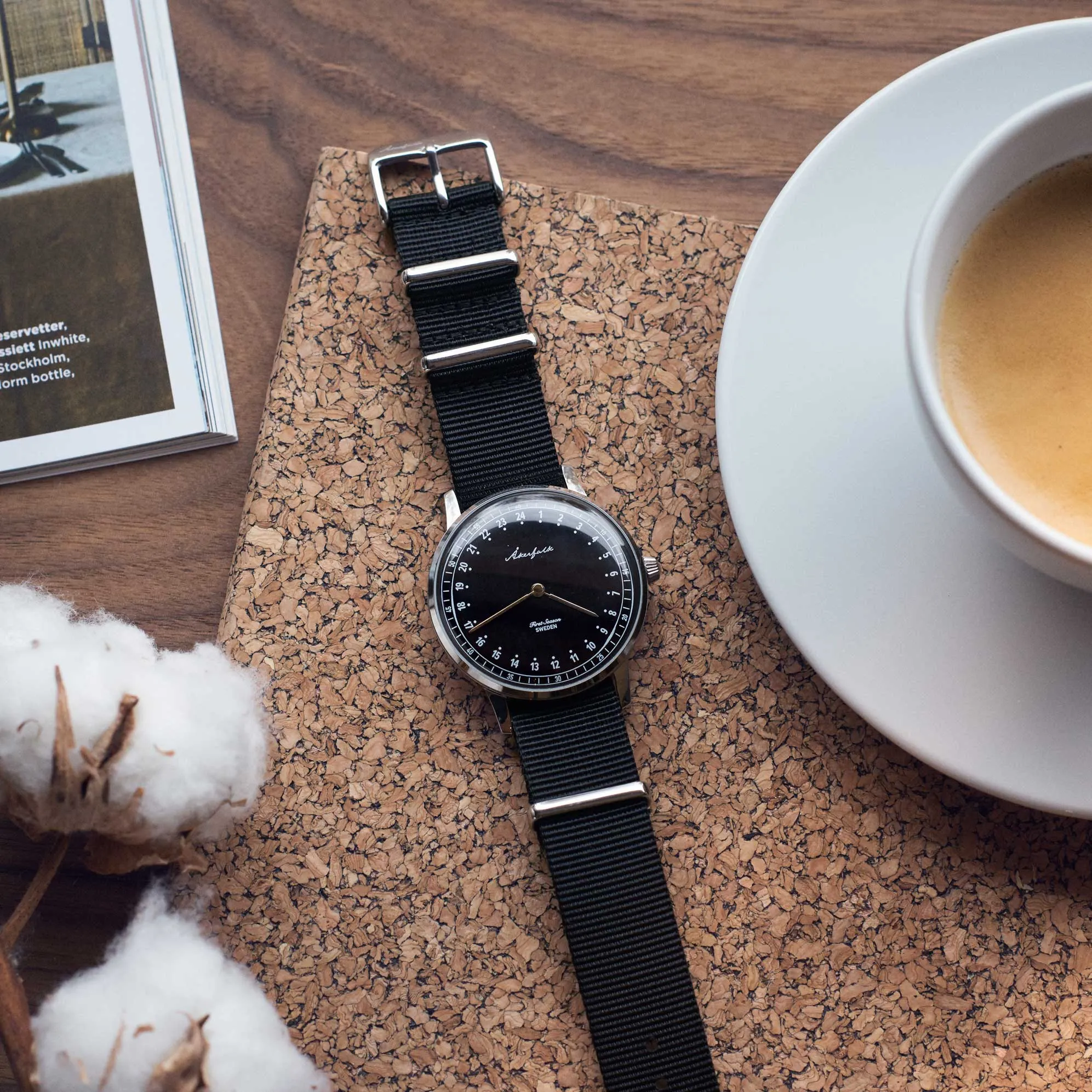 First Season Silver Black with Black NATO