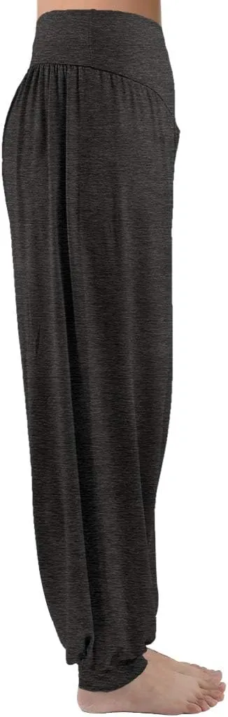 fitglam Women's Harem Pants Yoga Hippie Boho Beach Pants Summer Baggy Joggers Plus Size