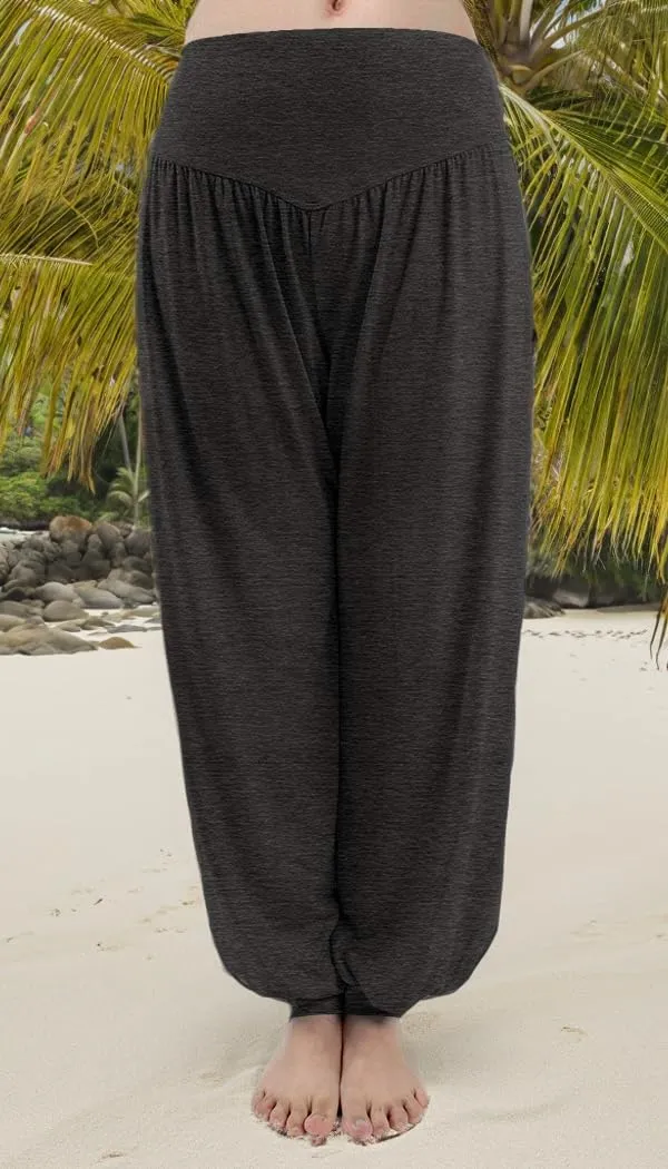 fitglam Women's Harem Pants Yoga Hippie Boho Beach Pants Summer Baggy Joggers Plus Size