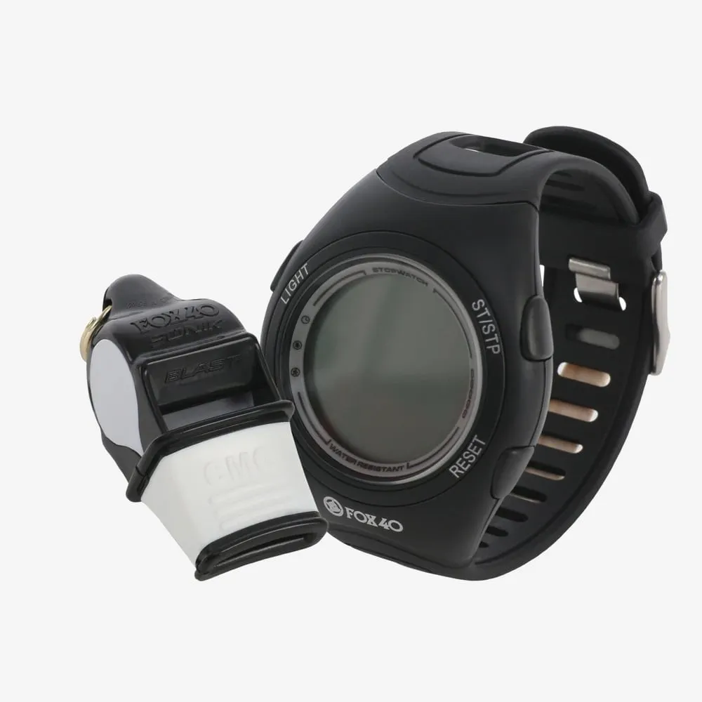 Fox 40 Whistle and Wristwatch