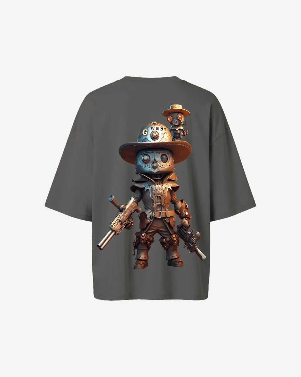 G WEST OVERSIZED DALLAS COWBOY T-SHIRT  - WOMEN