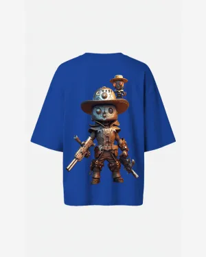 G WEST OVERSIZED DALLAS COWBOY T-SHIRT  - WOMEN
