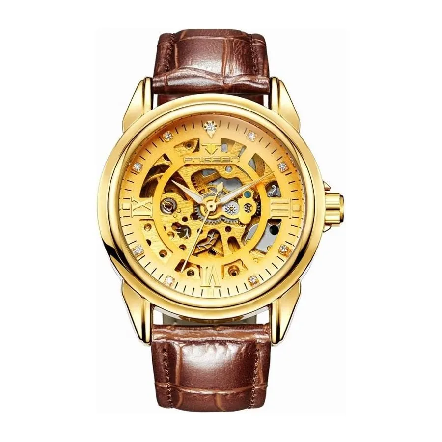 GeoPrestige Square Stainless Steel Sports Quartz