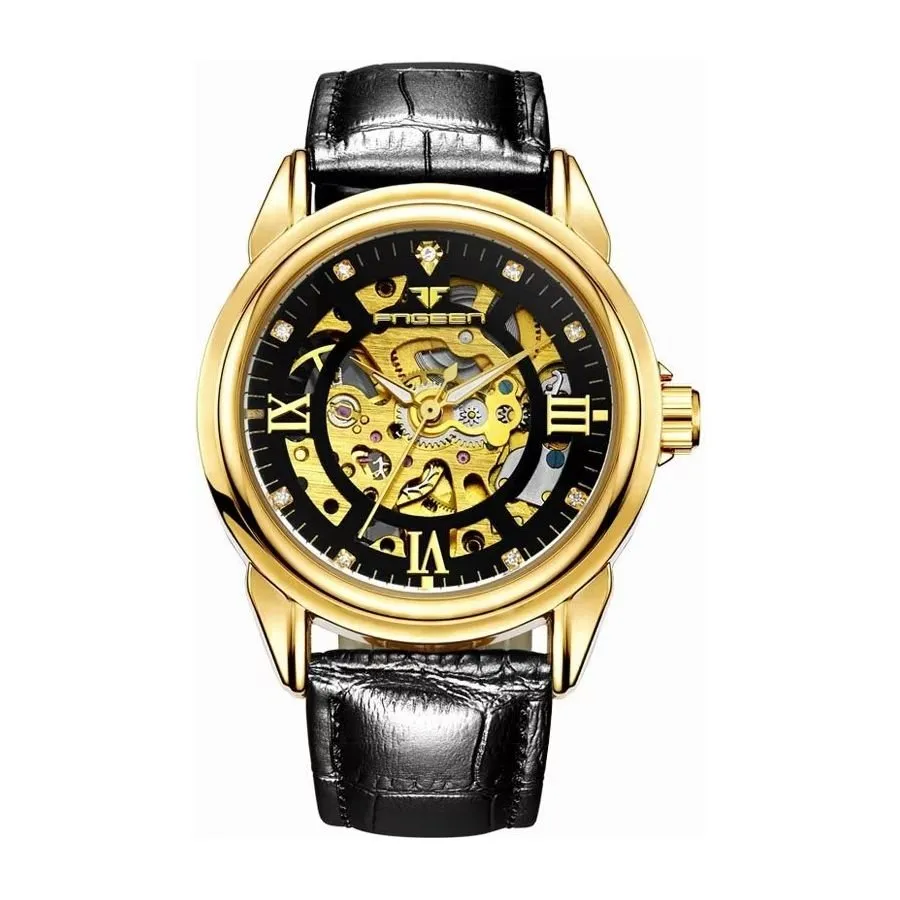 GeoPrestige Square Stainless Steel Sports Quartz