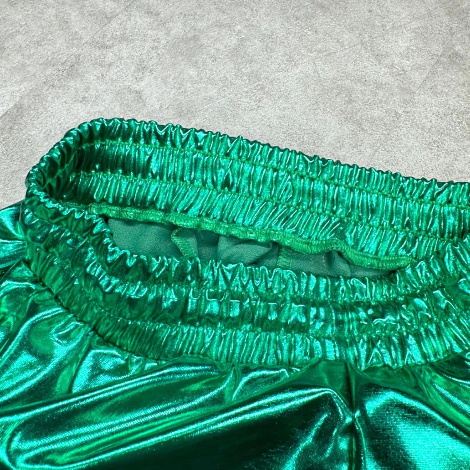Girls Metallic Shorts Sparkle Hot Pants Shiny Dance Outfits Atletic Short Pants