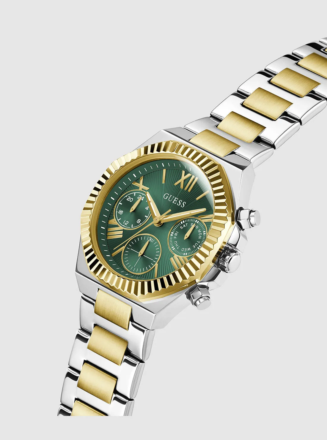 Gold Silver Equality Link Watch