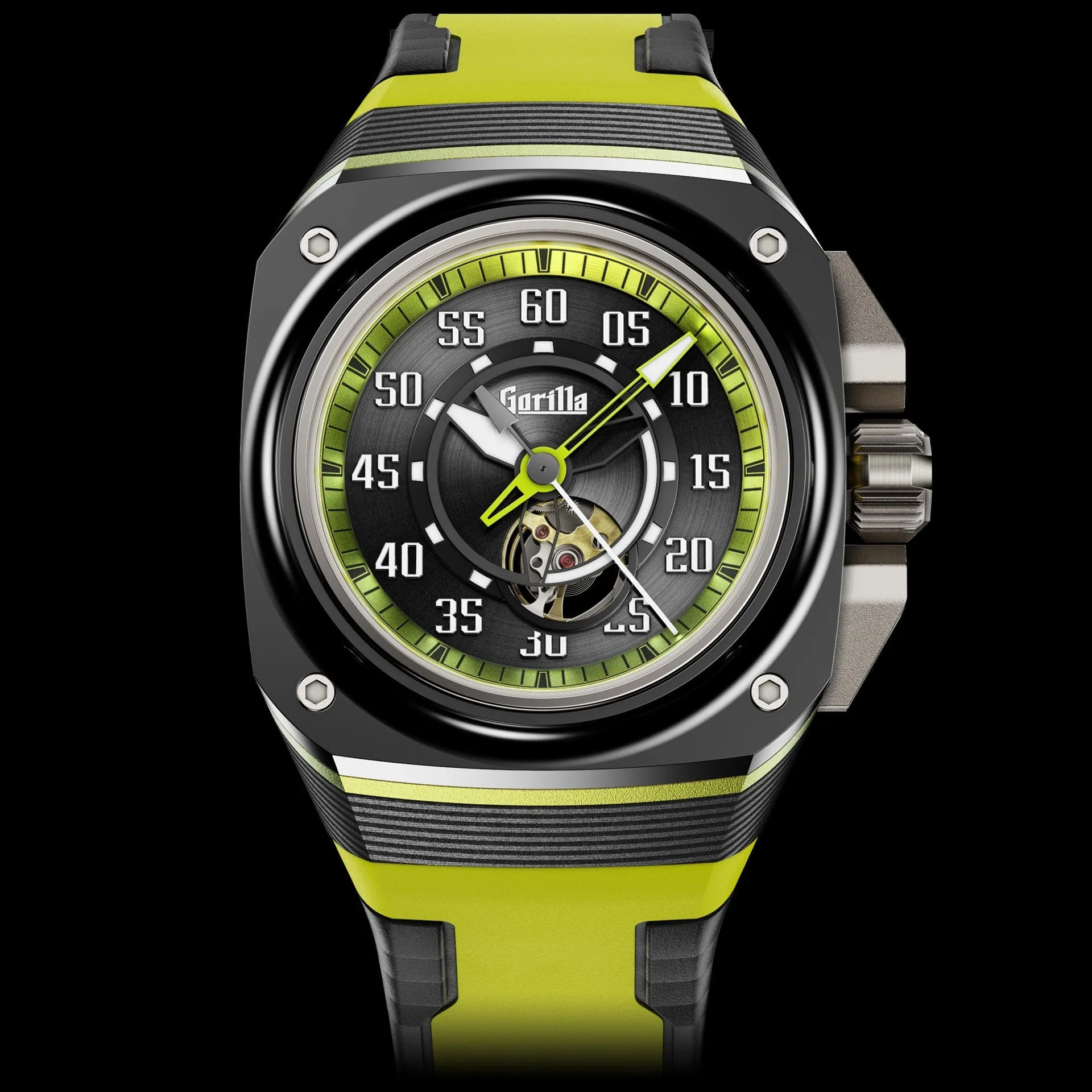 GORILLA Fastback Carbon Acid Green V.2