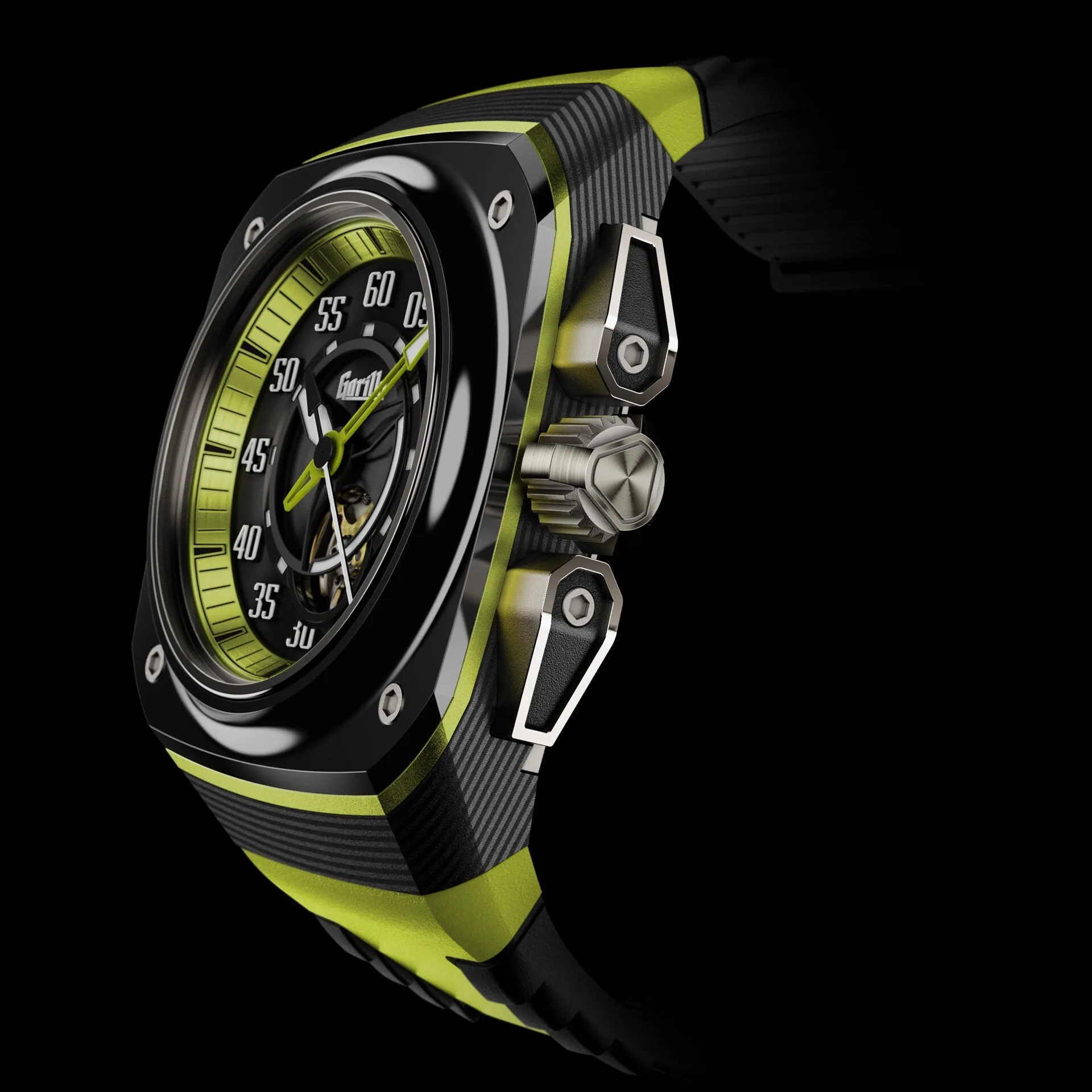 GORILLA Fastback Carbon Acid Green V.2