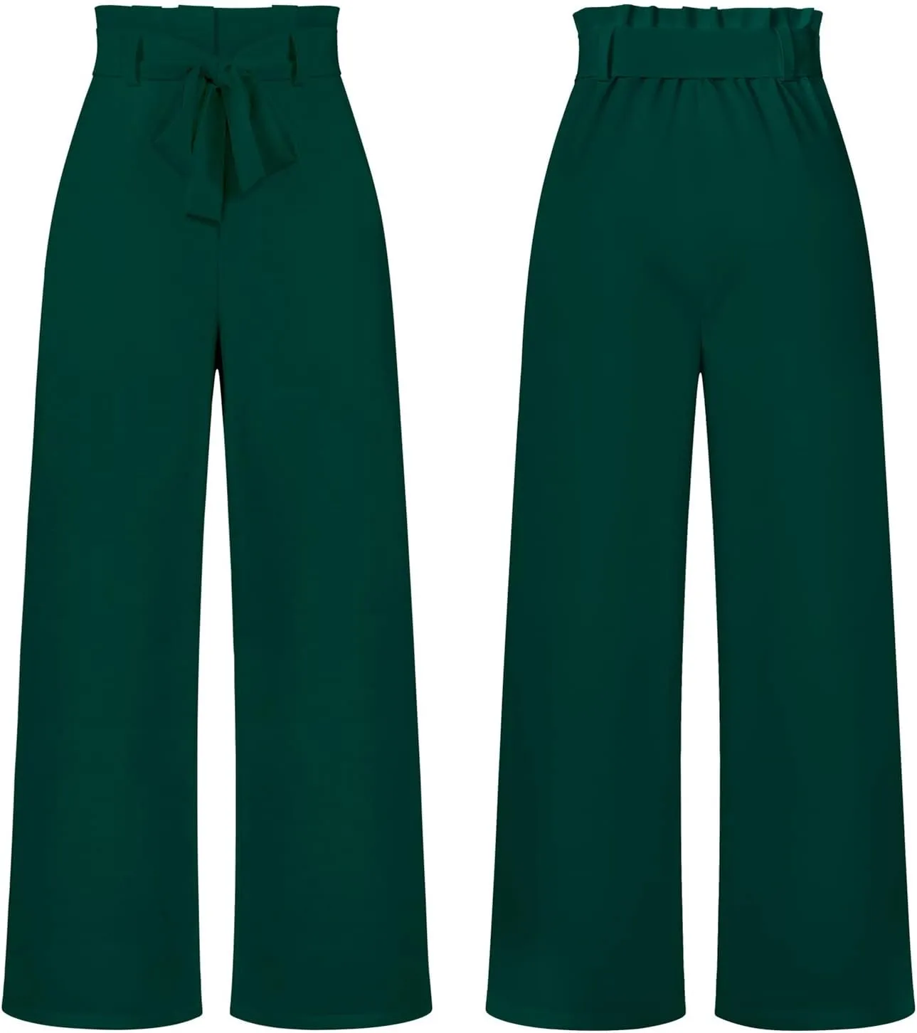 GUOLEZEEV High Waist Wide Leg Pants for Women Business Casual Outfits Dress Pants