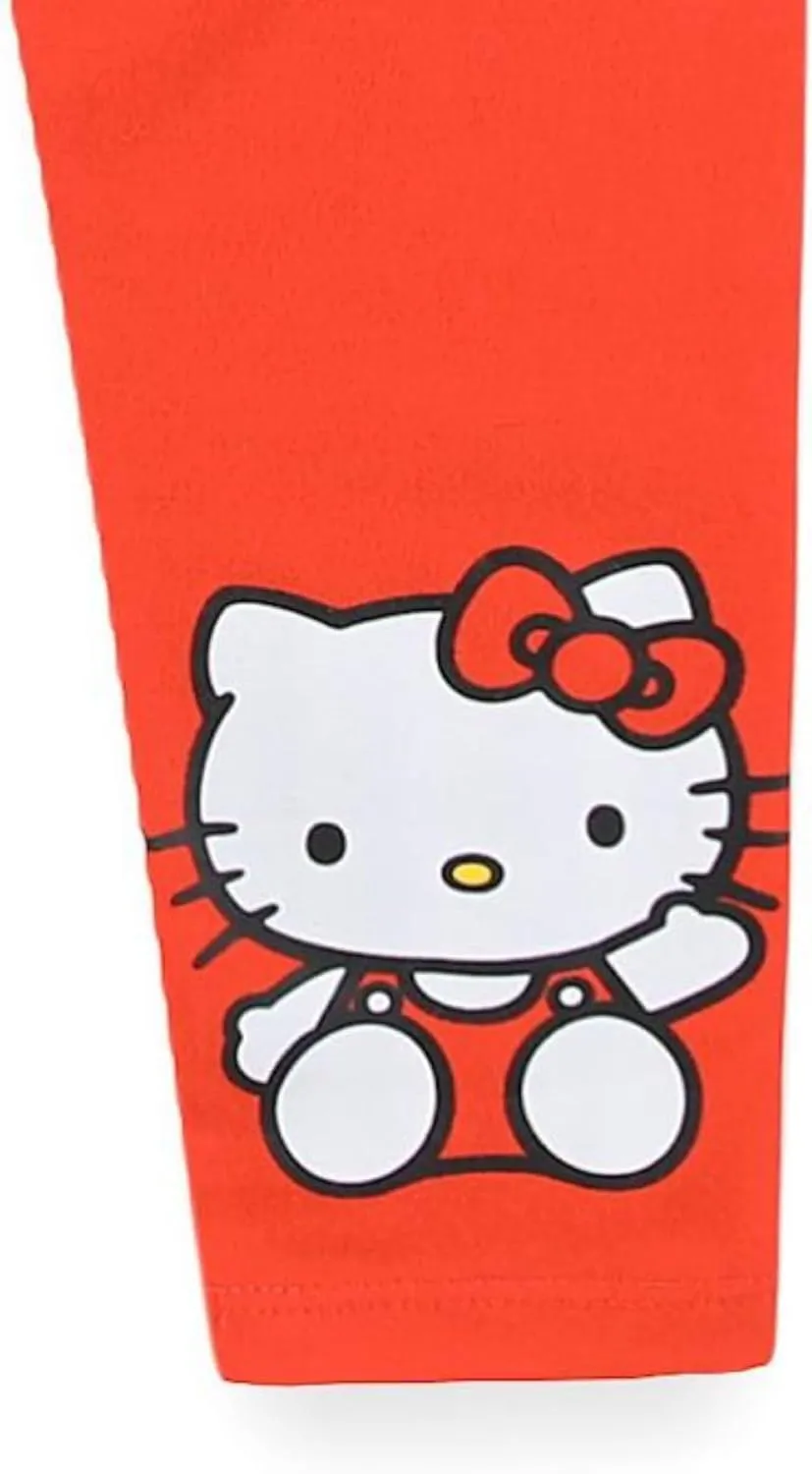 Hello Kitty Sanrio Girls 3 Pack Legging Pants for Little Kids to Big Kids