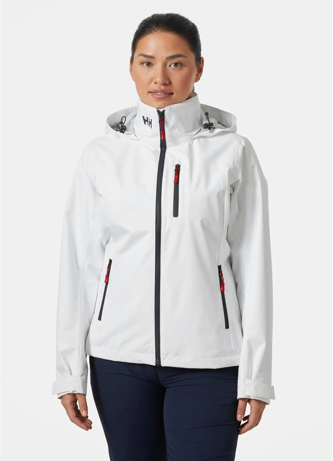 Helly-Hansen Womens Crew Hooded Sailing Jacket 2.0