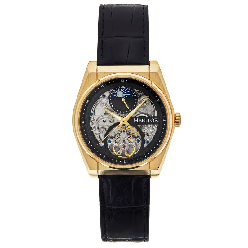Heritor Automatic Daxton Skeleton Watch