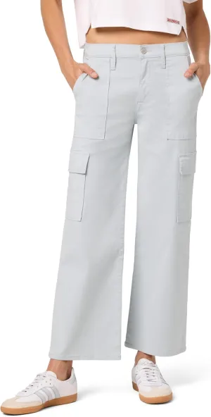 HUDSON Women's Rosalie High Rise Wide Leg Cargo Ankle Pant