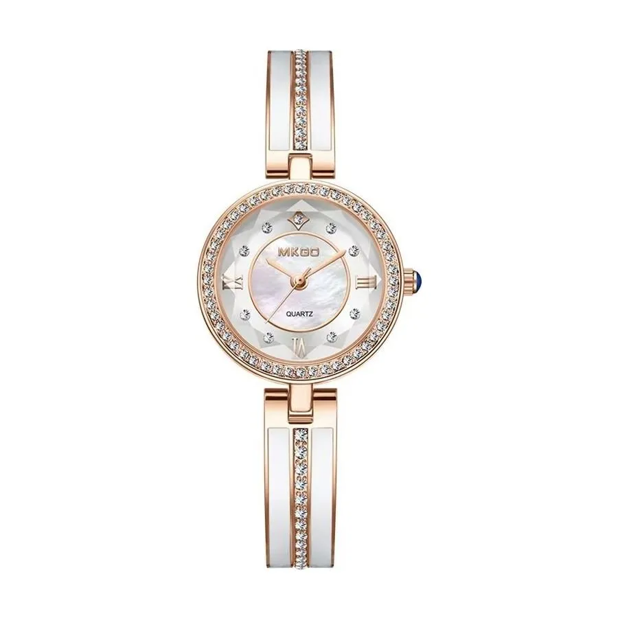 JewelGlow Diamond Accent Luxury Timepiece