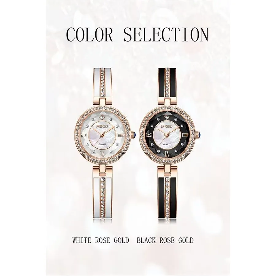 JewelGlow Diamond Accent Luxury Timepiece