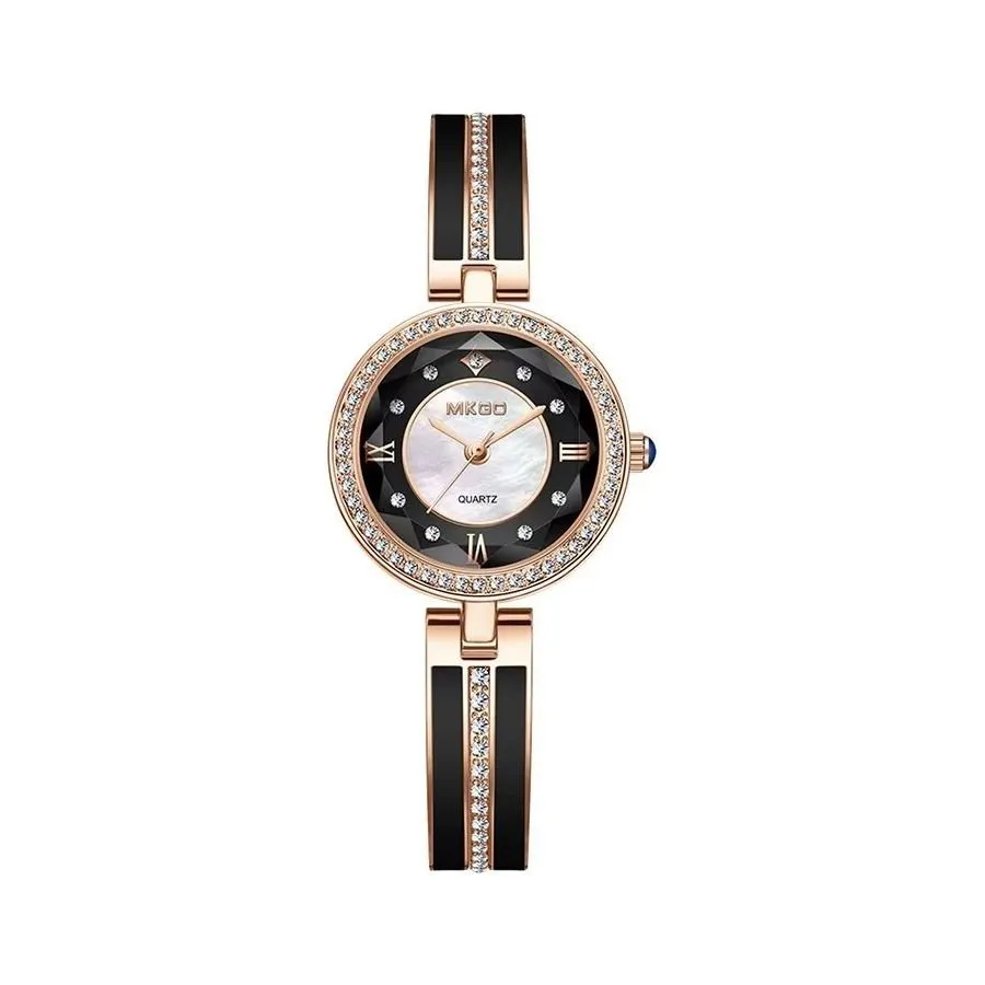 JewelGlow Diamond Accent Luxury Timepiece