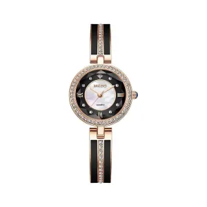 JewelGlow Diamond Accent Luxury Timepiece