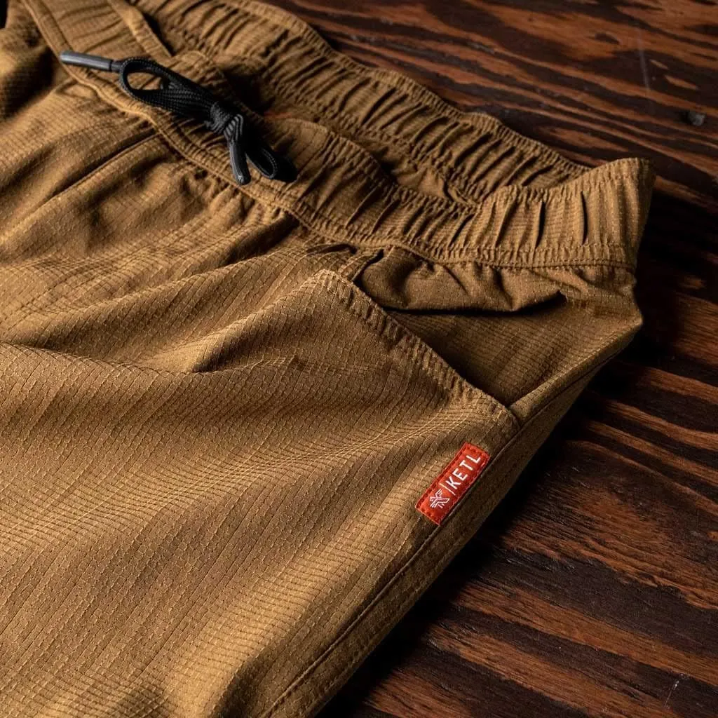 KETL MTN Vent Lightweight Pants: Summer Hiking & Travel - Ultra-Breathable, Packable & Stretchy - Men's
