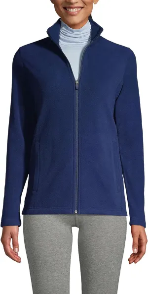 Lands' End Women's Anyweather Fleece Full Zip Jacket
