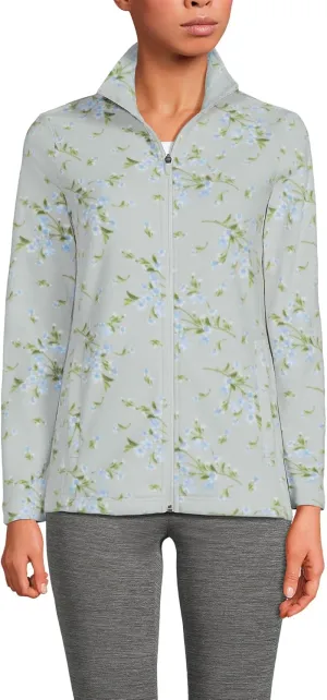 Lands' End Women's Anyweather Fleece Full Zip Jacket