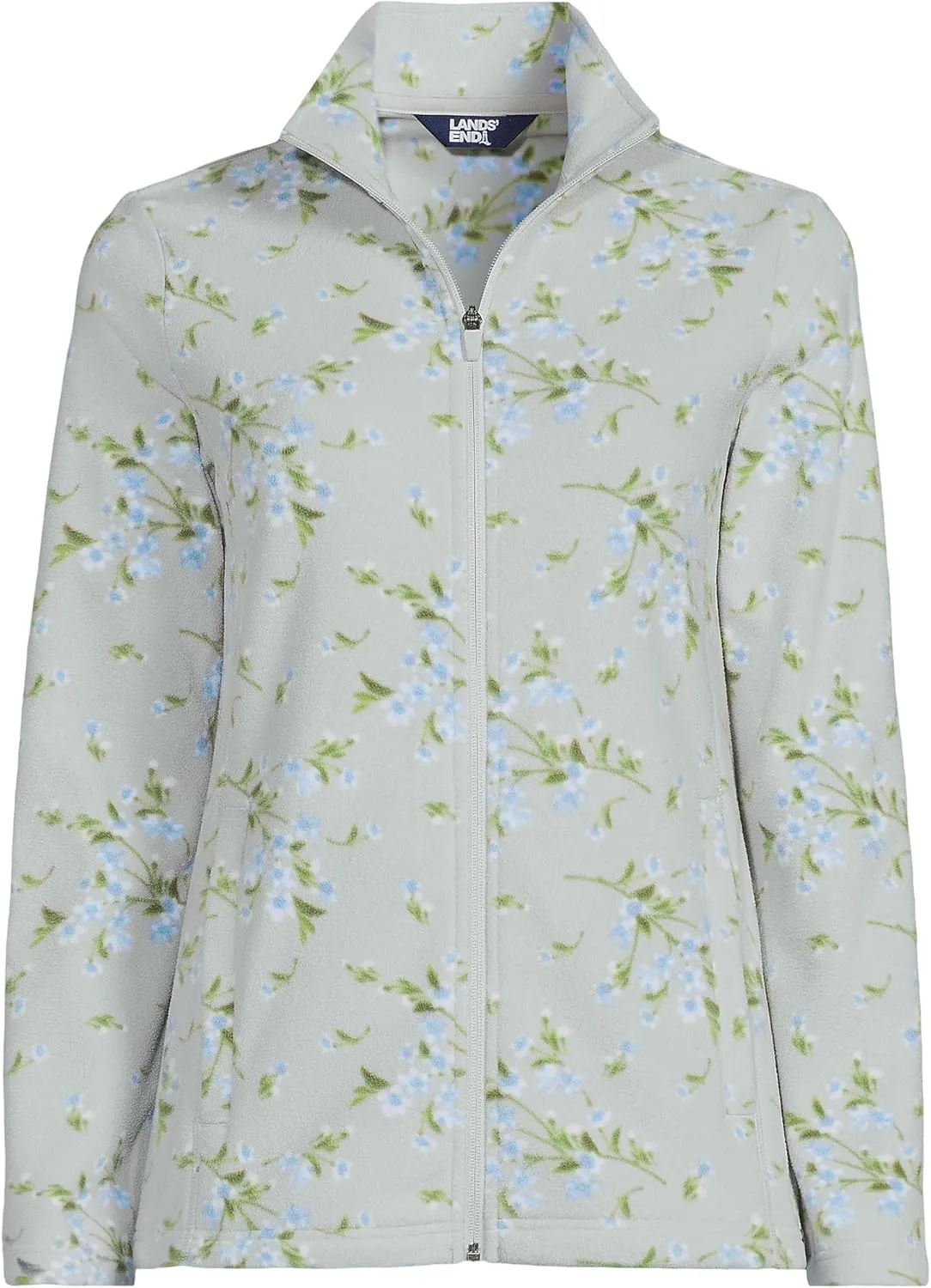 Lands' End Women's Anyweather Fleece Full Zip Jacket