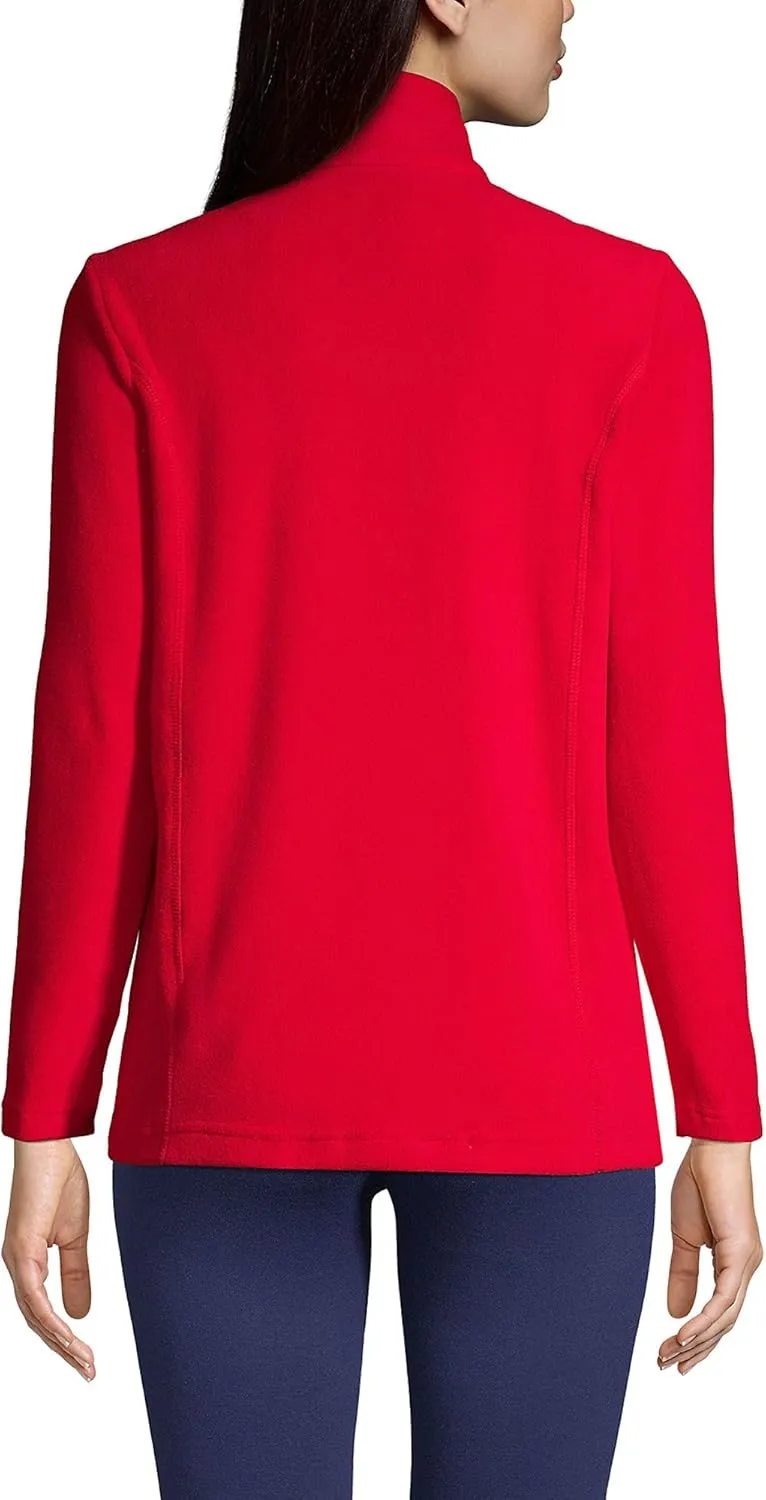 Lands' End Women's Anyweather Fleece Full Zip Jacket