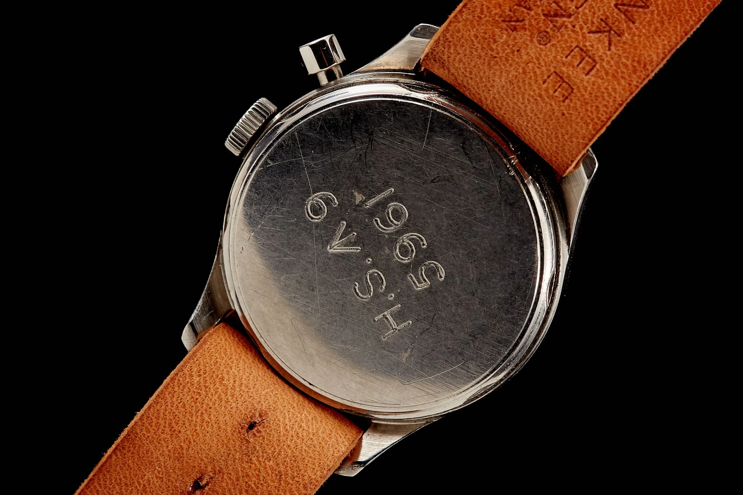Lemania Monopusher Chronograph Royal Navy