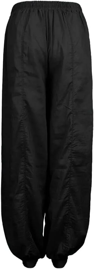 Linen Pants for Women Baggy Baggy Lounge Baggy Pants with Pockets Solid Sweatpants Palazzo Pants for Women Beach