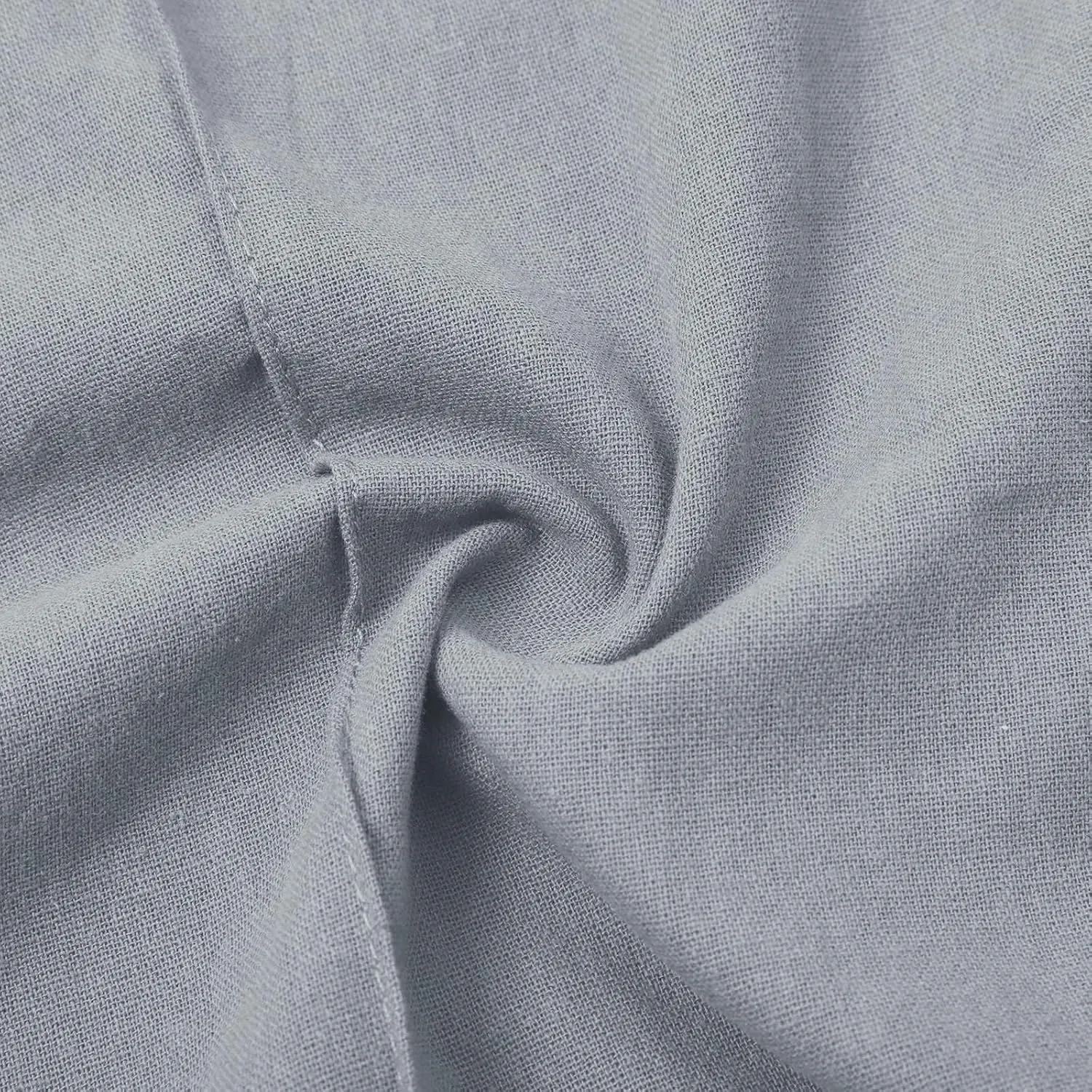 Linen Pants Women Loose Straight Leg Drawstring Summer Pants Casual Baggy Vacation Flowy Sweatpants with Pockets