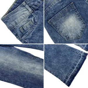 LONGBIDA High Waisted Flare Jeans for Women-Stretch Skinny Bell Bottom Jean Straight Leg Frayed Raw Hem Denim Pants