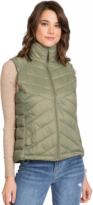 Love Tree Women's Juniors Ultra Light Packable Puffer Vest