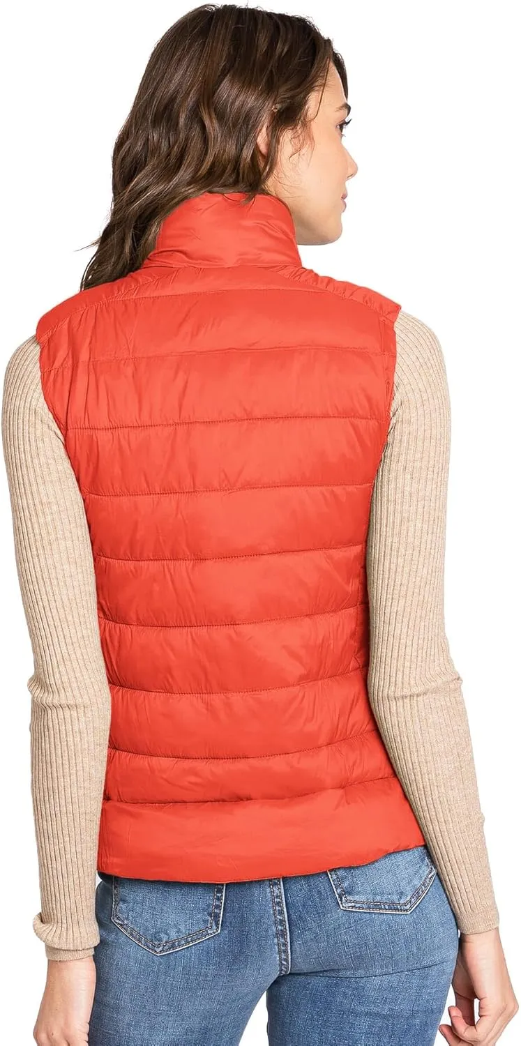 Love Tree Women's Juniors Ultra Light Packable Puffer Vest