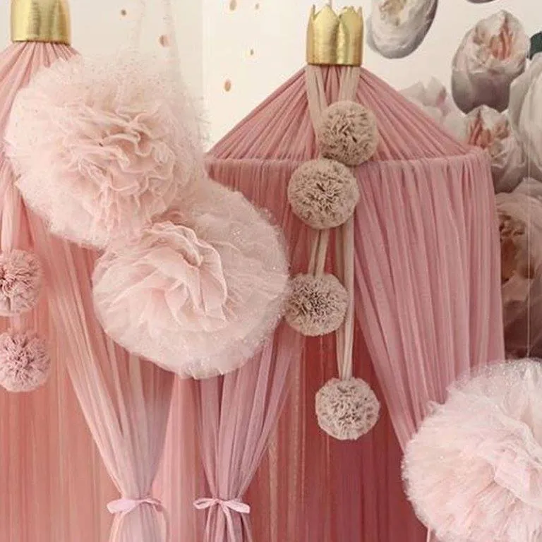 Luxury Canopy & Pom Pom Sets