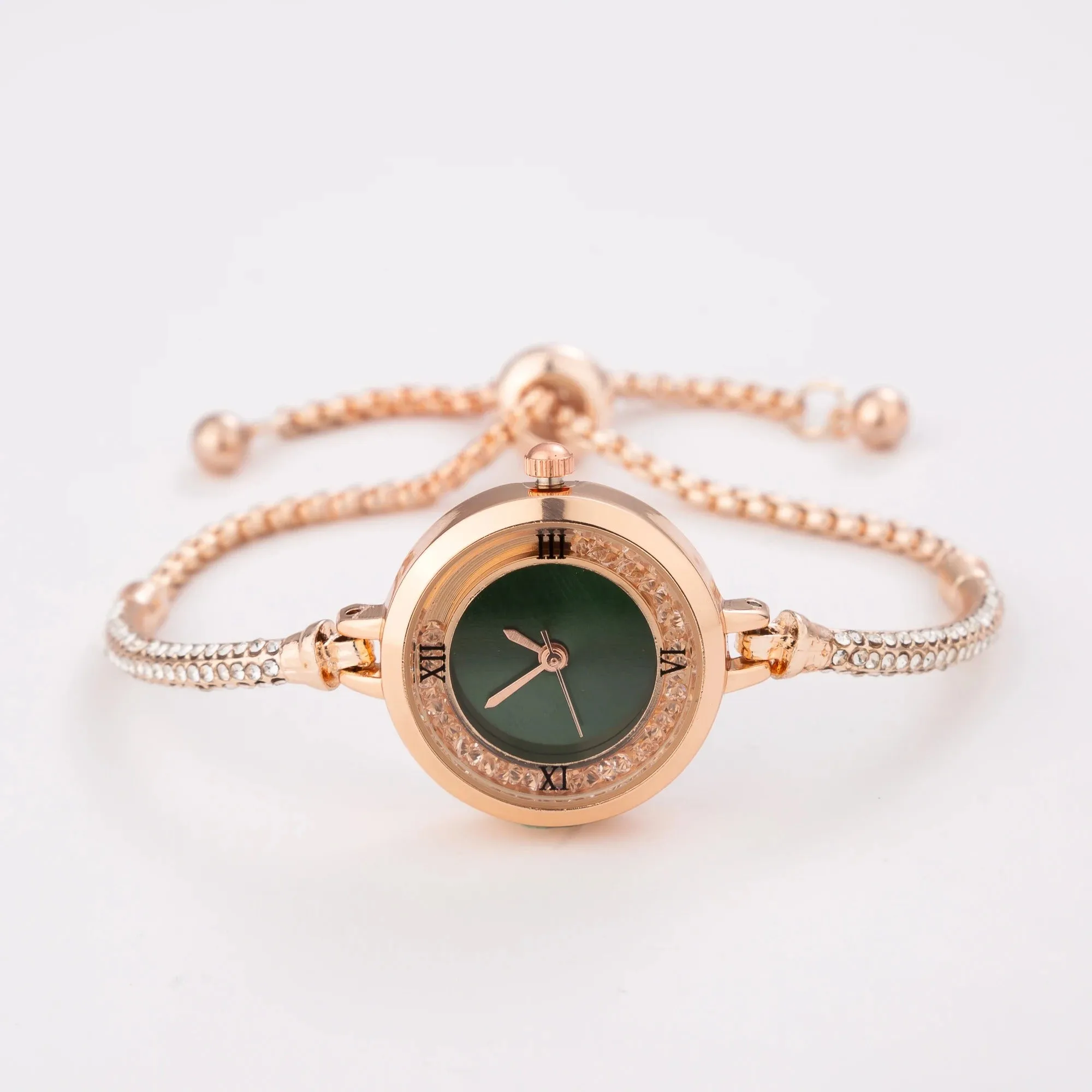 Luxury Fashion Quartz Women's Watch - Elegant Stainless Steel Wristwatch with Small Dial