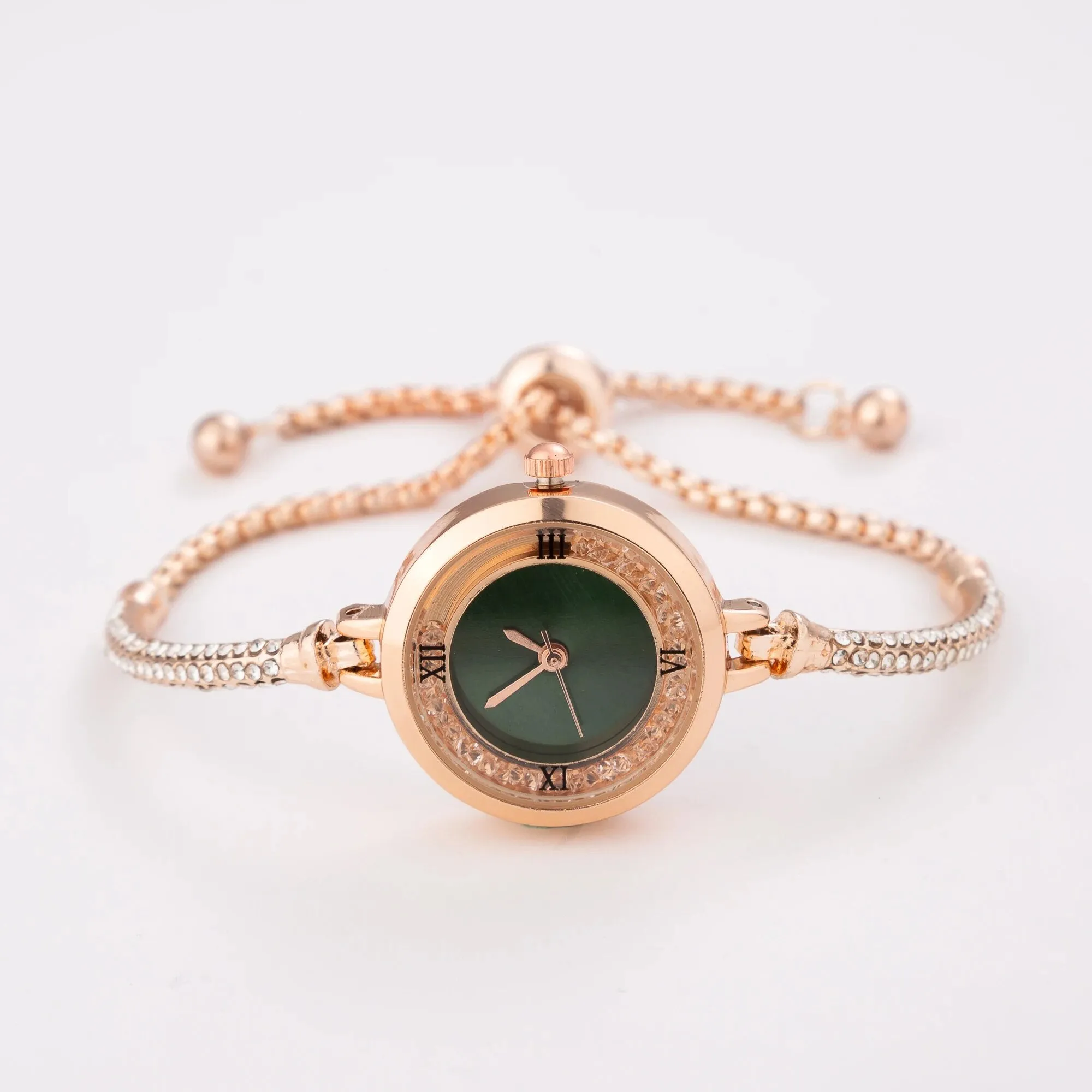 Luxury Fashion Quartz Women's Watch - Elegant Stainless Steel Wristwatch with Small Dial