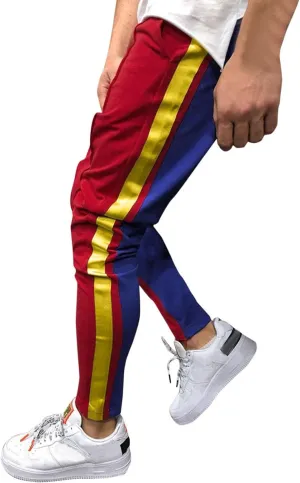 Man Casual Pants Palazzo Pants for Men Mens Slim-Fit Chino Trousers Casual Classic Straight Leg Mens Pants Trendy