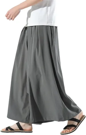 Men Harem Pants Vintage Harajuku Style Jogging Pants Men Casual Wide Leg Trousers