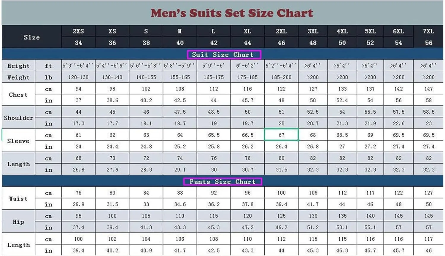 Men's 2 Piece Suit with Metal Clasp Slim Fit Suit Stylish Business Pants Casual Wedding Grooms Tuxedo Suit